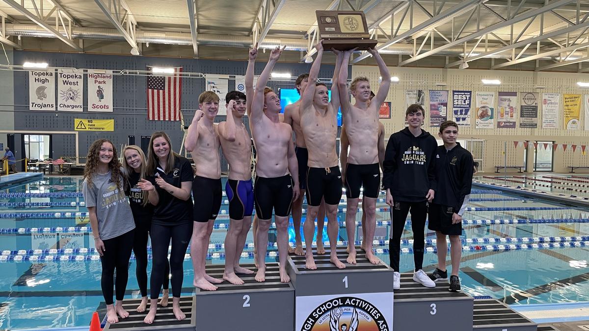 The Andover Central boys swimming and diving team won its second straight Kansas high school state championship over the weekend.