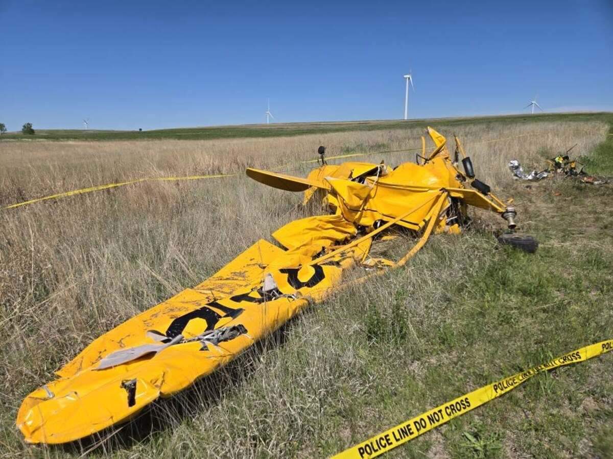 Authorities cordoned off the plane Sunday, so the Federal Aviation Administration can investigate the crash.