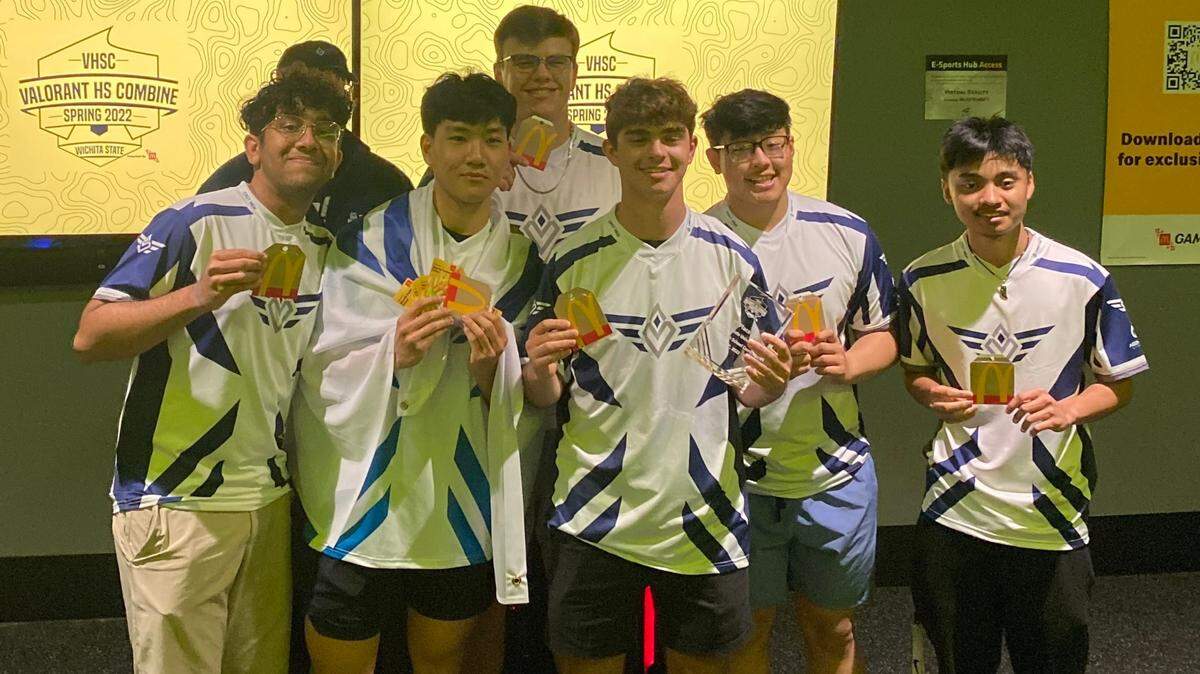 The Wichita East esports team won the first Valorant High School Combine hosted at Wichita State.