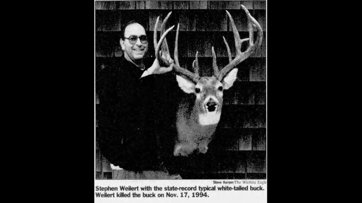 Dr. Stephen Weilert, a chiropractor in Humboldt, posed for this photo for The Eagle back in 1996.
