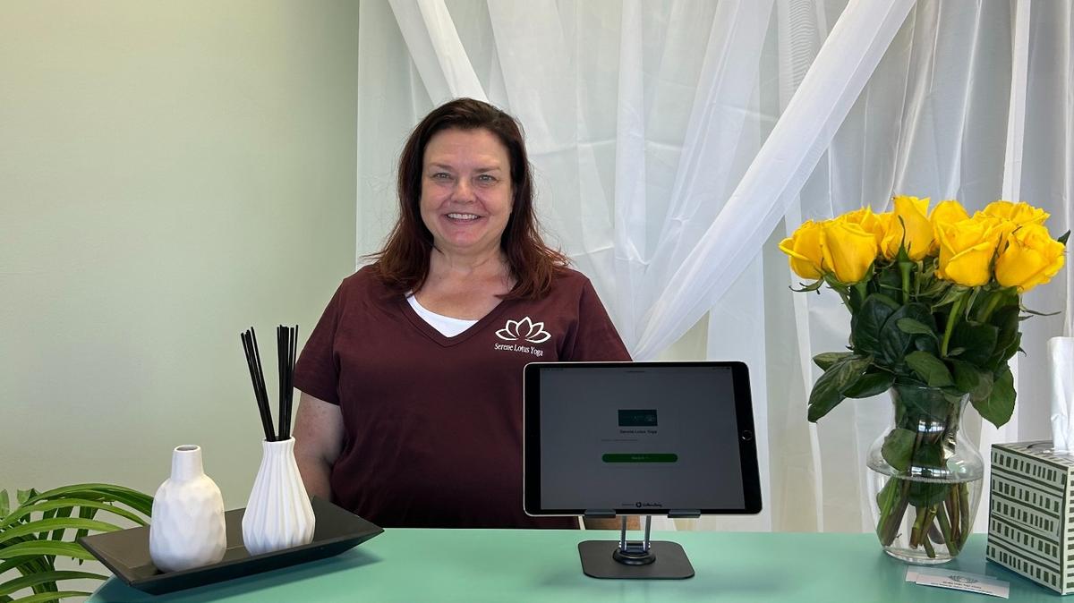 Jenifer Sutter, a chemistry professor at Butler Community College, has opened Serene Lotus Yoga Studio in Andover for those who want to get fit or recover from an ailment.