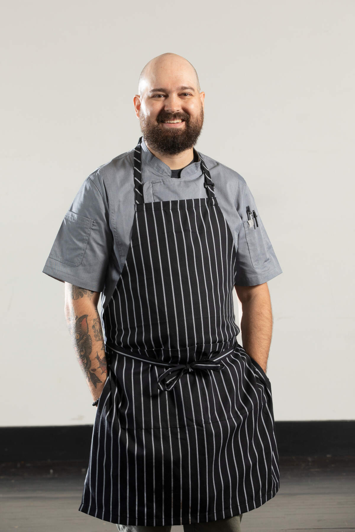 Josh Rathbun is executive chef at Elderslie Farm. (October 5, 2021)