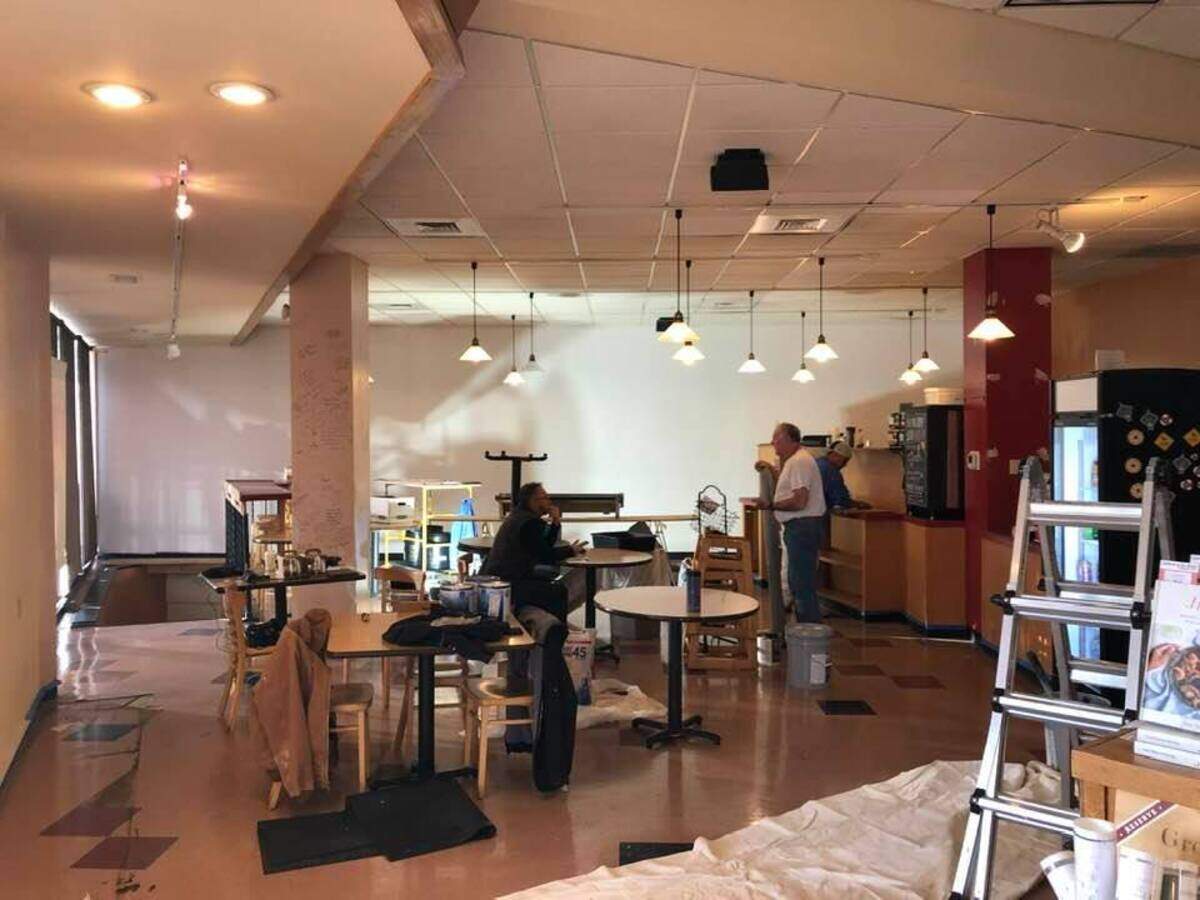 Wichita’s Watermark Cafe before its little makeover.