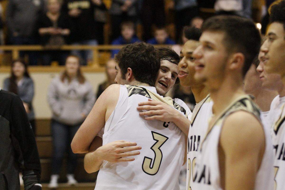 Andover Central’s Easton Leedom and Braden Belt