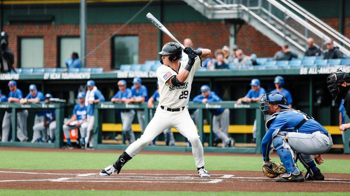 Senior Garrett Kocis smacked a walk-off, two-run home run to lift Wichita State baseball to a 7-5 win over KU in 10 innings on Wednesday.