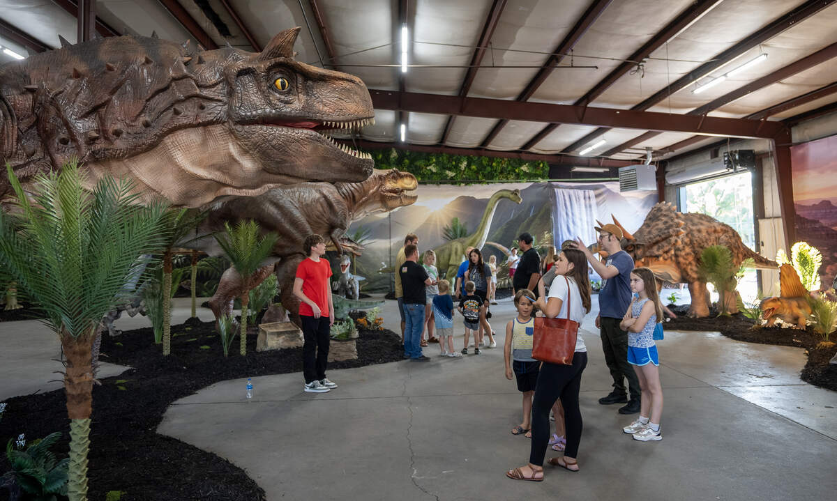 Lost World: A Dinosaur Experience opens July 11 in Wichita with more than 30 animatronic dinosaurs, a fossil dig, gift shop and party rentals aimed at affordable family fun.