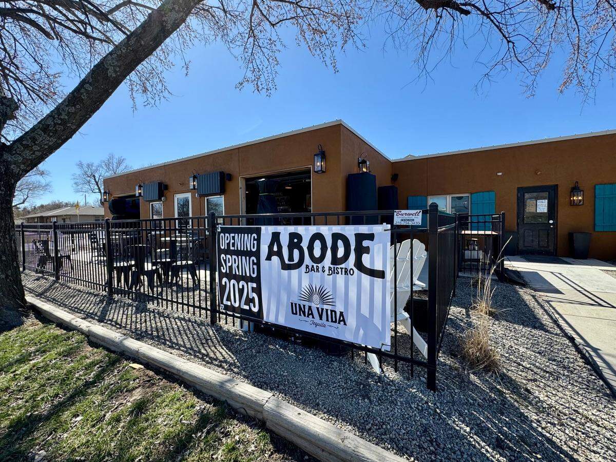 The bar side of Abode Bar & Bistro in Andover opened over the weekend. The bistro side opens next week.