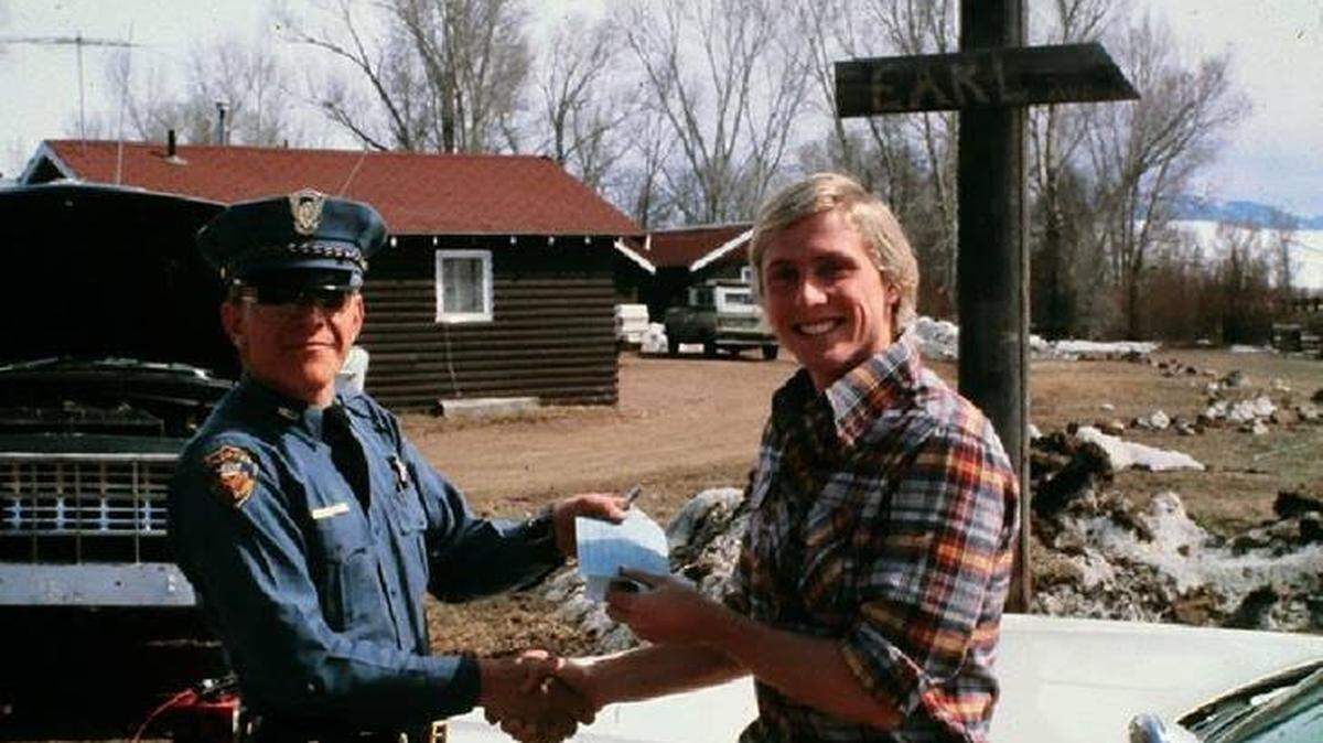 Dave Bartlett “happily” received a speeding ticket from former patrolman Richard Frank Jr. in spring 1980.