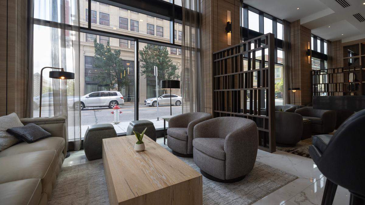 The new lounge inside the AC Marriott Hotel in downtown Wichita will welcome locals to enjoy cocktails, tapas, breakfast and dinner.