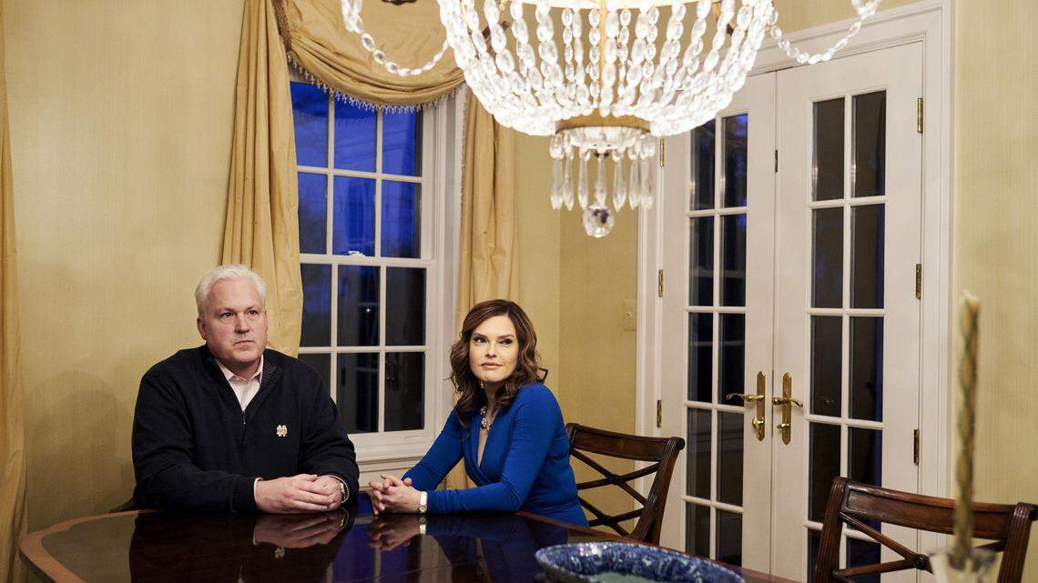 Matt and Mercedes Schlapp: He is chairman of the American Conservative Union, and she is director of strategic communications at the White House, at home in Alexandria, Va., April 5, 2018. The couple are the most visible in the city’s cadre of conservative Republicans who, faced with a populist Trump juggernaut, chose to scramble aboard.
