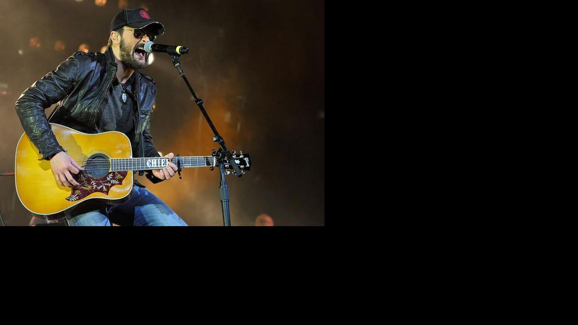 Country star Eric Church will return to Intrust Bank Arena on Dec. 4. 

