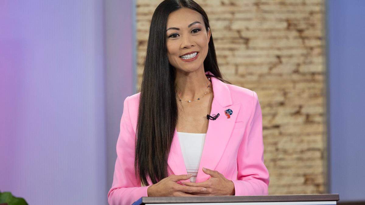 “For me, having served in the community as a volunteer, as a leader and in the capacity of being a storyteller, I just thought I could do more to help Wichita,” said mayoral challenger Lily Wu. She’s running to unseat incumbent Mayor Brandon Whipple in the Nov. 7 election.
