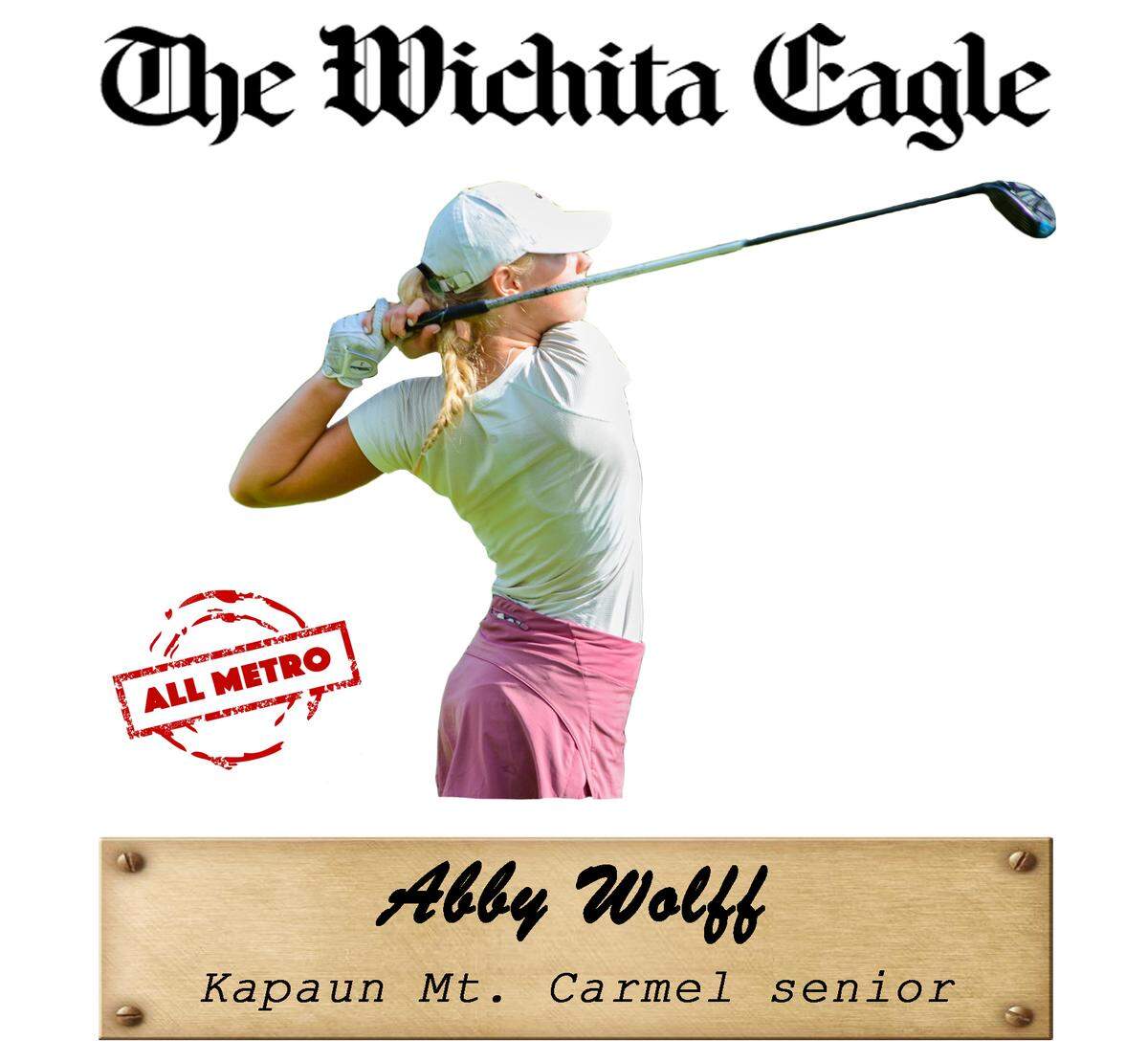 Kapaun Mt. Carmel senior Abby Wolff.