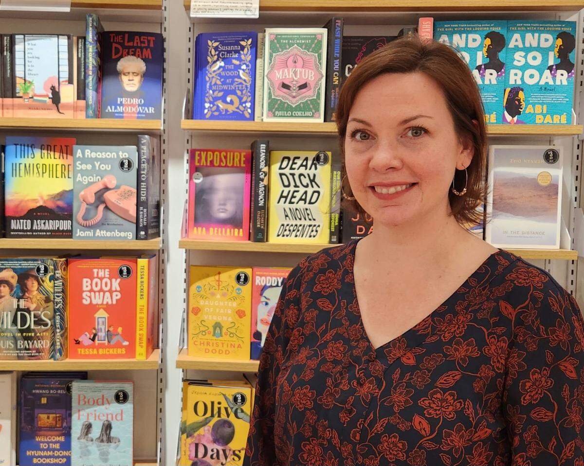 If you’re at the new Barnes & Noble Booksellers at NewMarket Square and see this woman, manager Heidi Gordon, you might thank her for helping bring the store to west Wichita. It’s something shoppers have been asking for, for a long time.