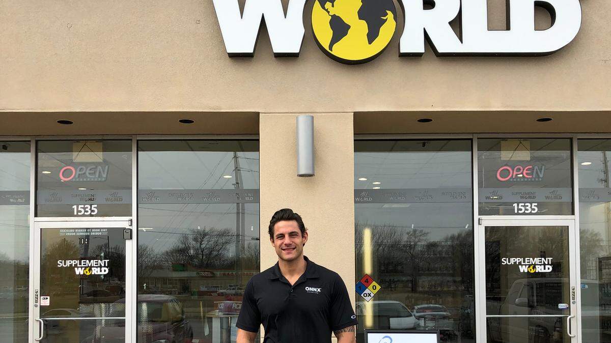 Dustin West is opening his third Wichita Supplement World on Friday and is opening a third Oklahoma City store next week.