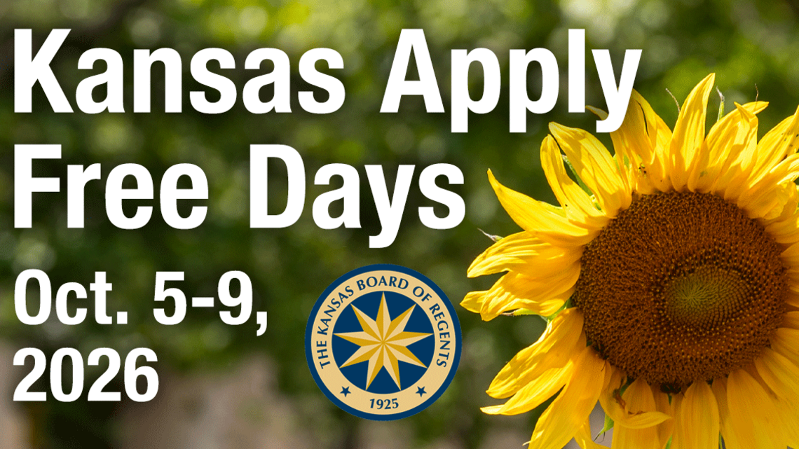 Kansas residents can apply to state universities for free this week. Here’s how