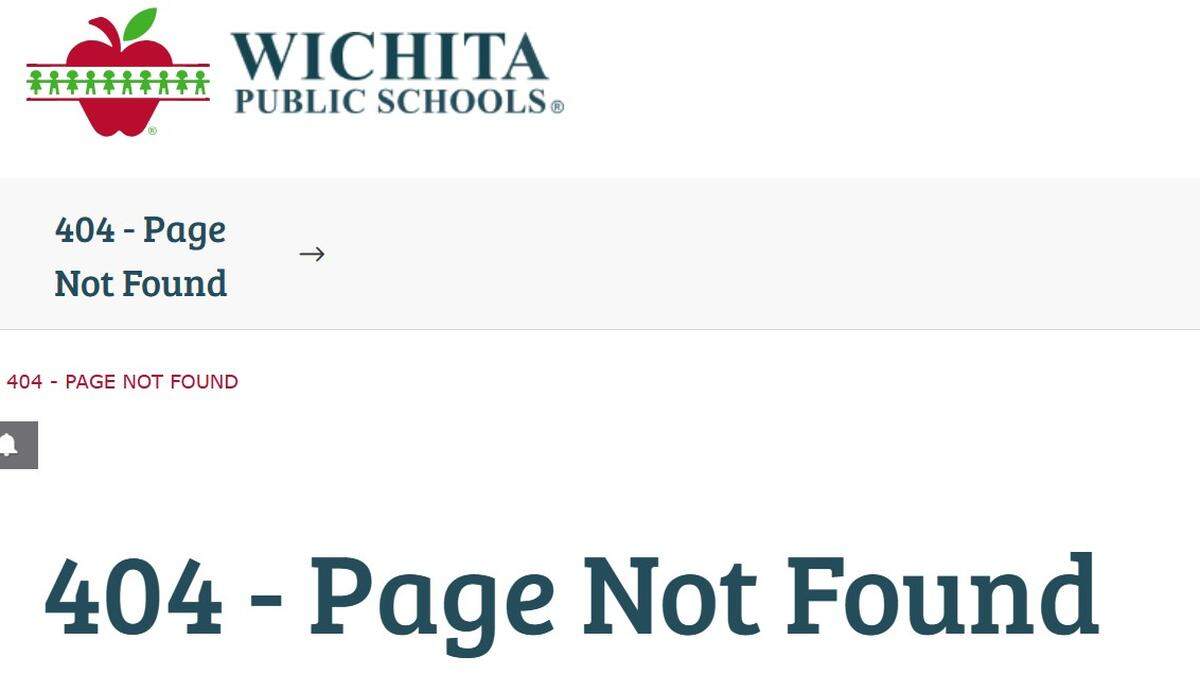 A March 10, 2025, screenshot of what used to be Wichita Public School’s equity, diversity and accountability page.