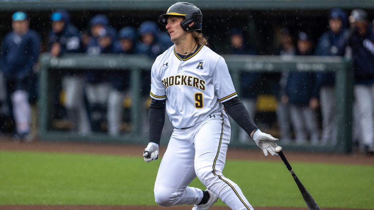 Wichita State outfielder Chuck Ingram has been the team’s hottest hitter in the month of March. He finished with a .476 batting average in five games last week.