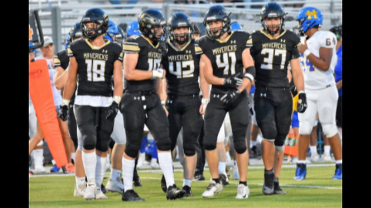 The Maize South Mavericks are off to a 4-0 start to this season and are moving up in the Class 5A rankings.