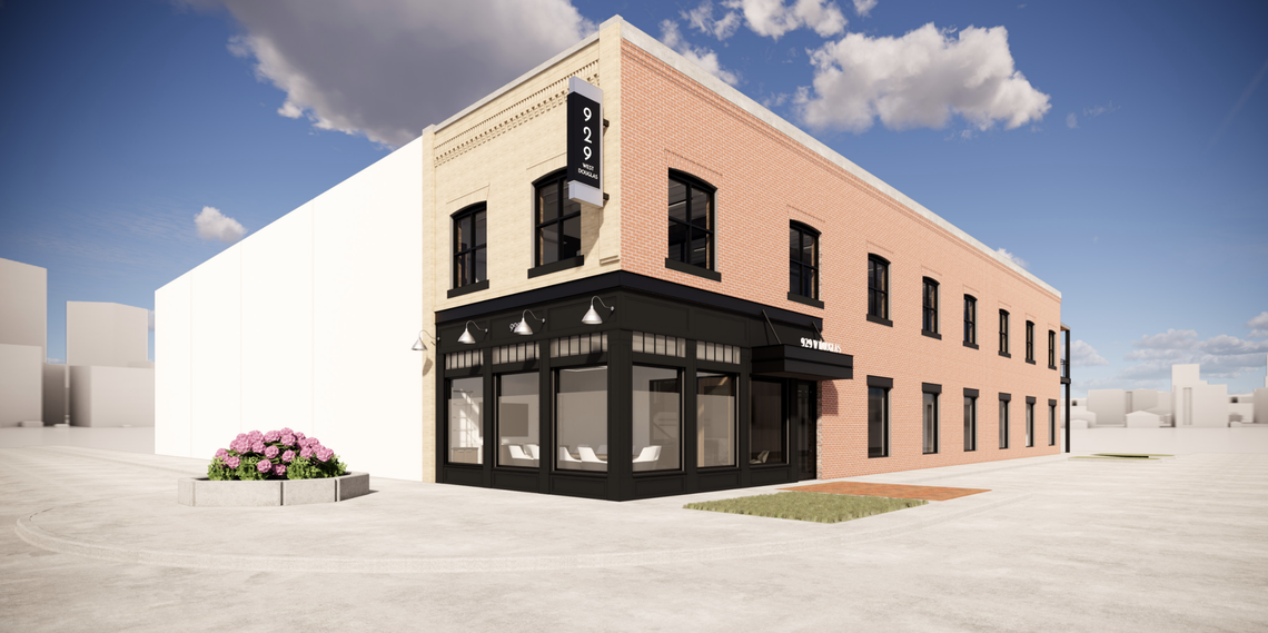 Trent Sebits is making a significant investment to remodel a former retail space at 929 W. Douglas for his Pickrell Drilling.