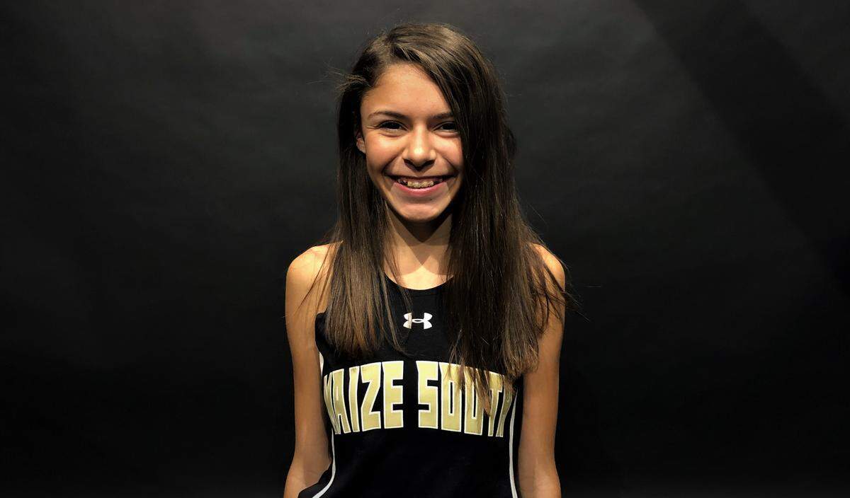 All-Metro Girls Cross Country selection, Maize South’s Alexa Rios.