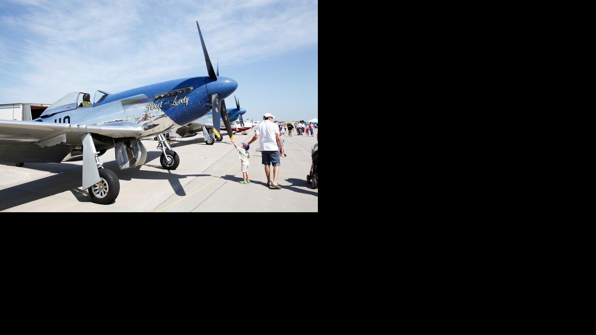 Airplanes on display at the Wichita Flight Festival at Jabara Airport in 2011. 

