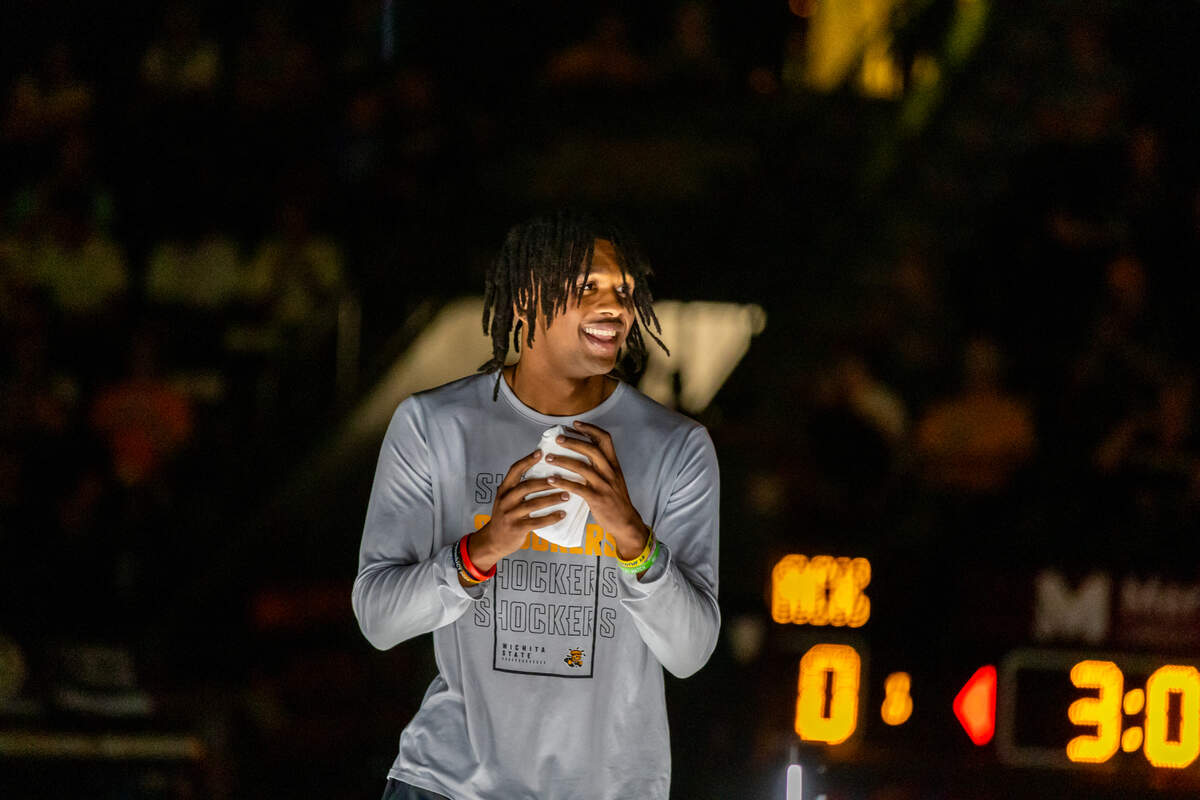 Wichita native T.J. Williams has become a vocal leader on the Wichita State men’s basketball team as a redshirt sophomore.