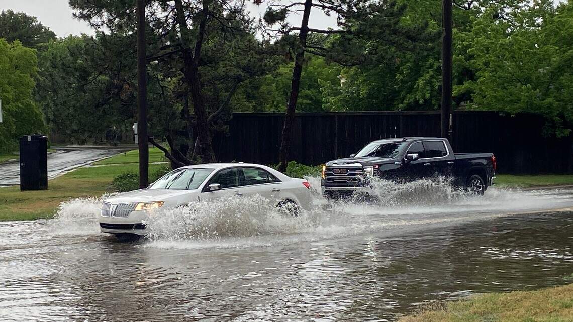 Wichita metro area under flood warning. Here’s how much rain has fallen, forecast