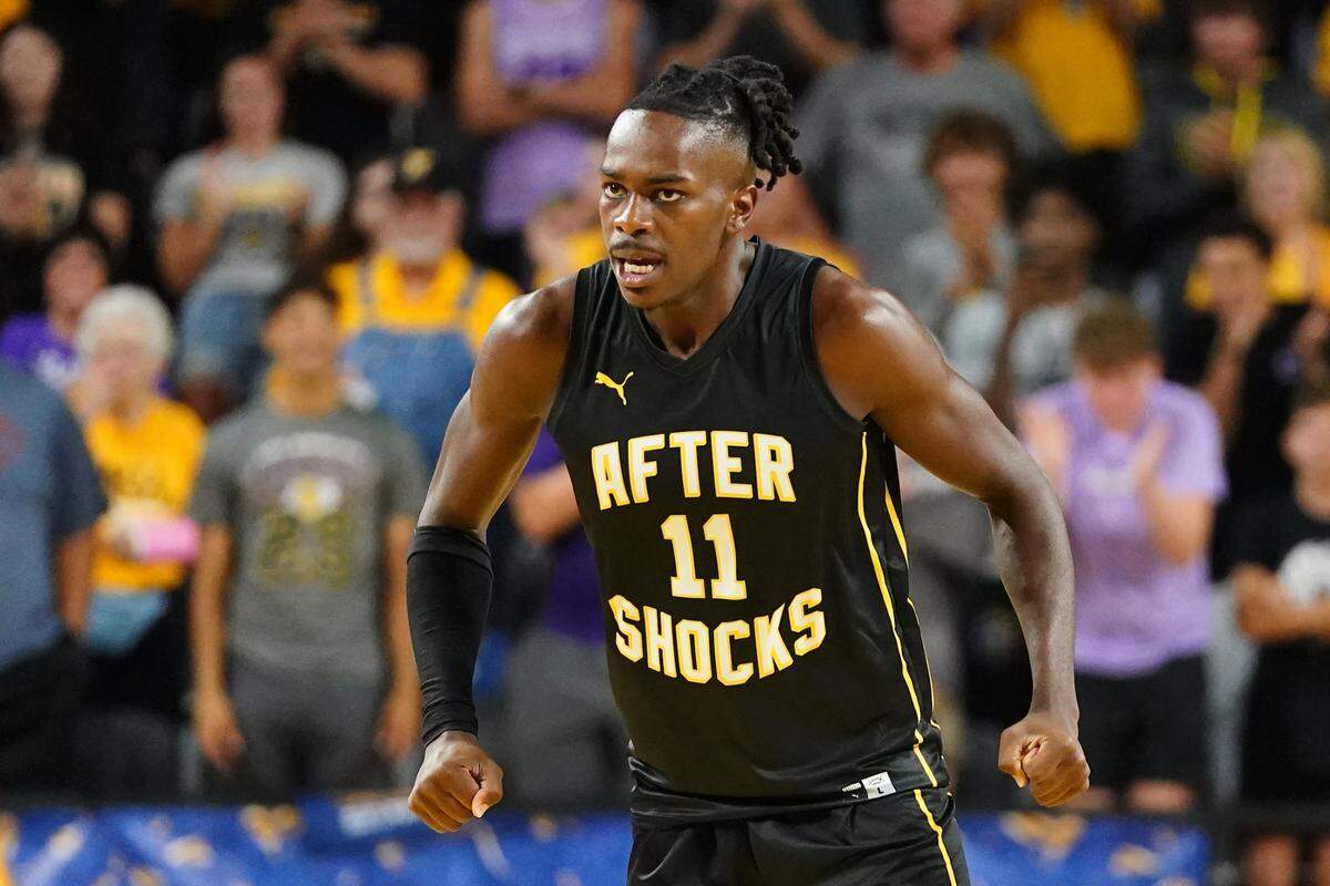 James Dickey has averaged eight points and seven rebounds in his first three games for the AfterShocks in TBT play.