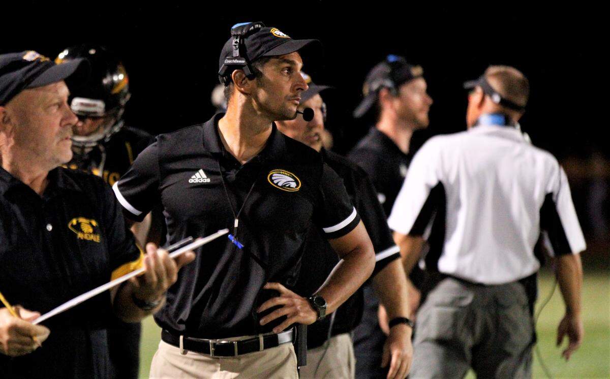 Andale coach Dylan Schmidt