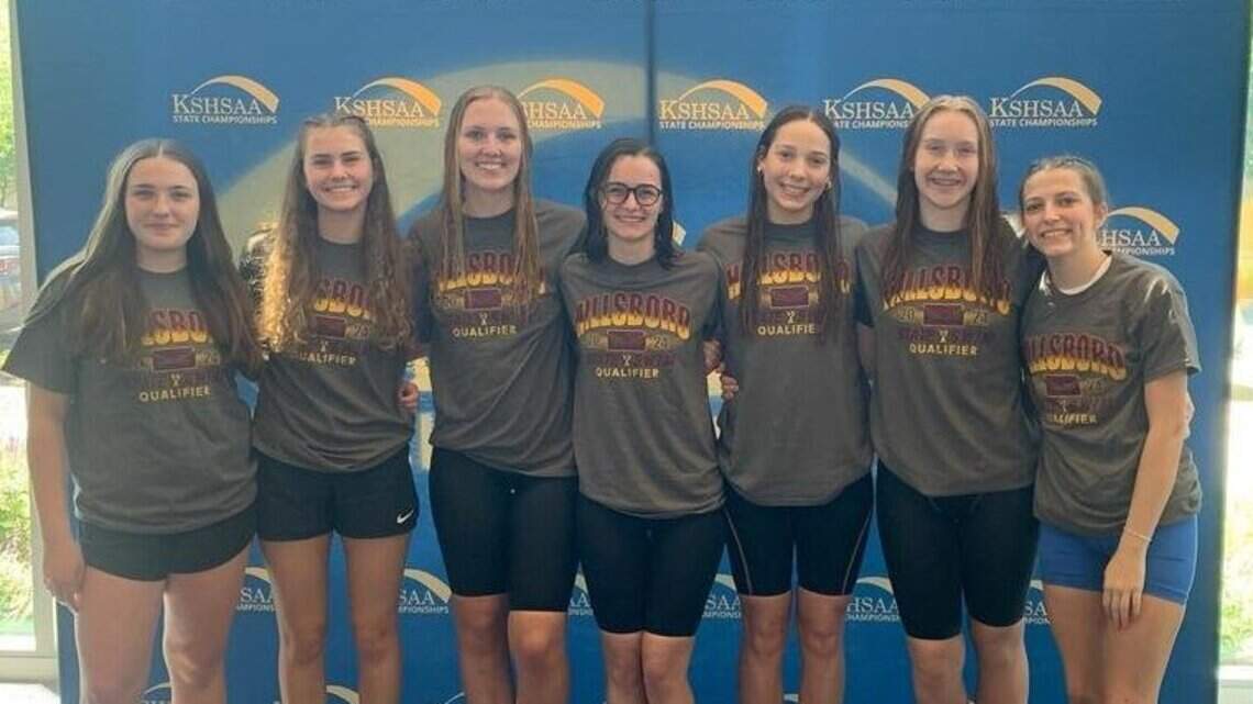 Kansas high school girls swimming: Hillsboro swimmer wins two golds with meet record
