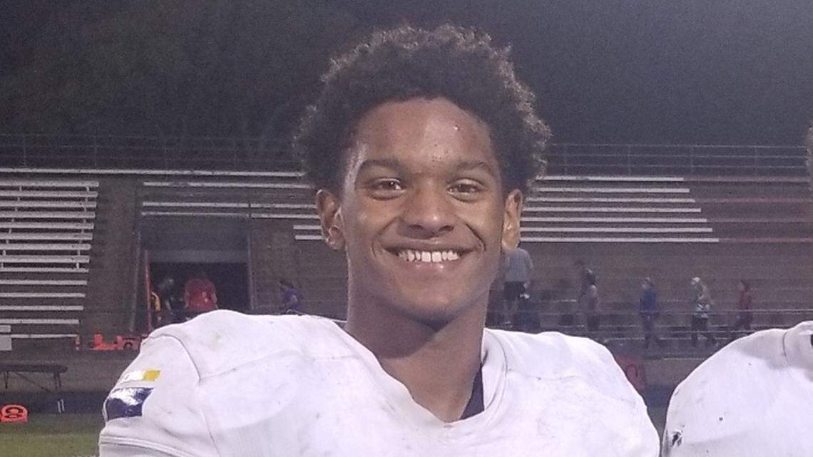 The Fair brothers scored all four touchdowns in Collegiate’s 31-10 victory over Hesston on Friday. Wesley (left) is a sophomore quarterback, while Michael (right) is a senior receiver.