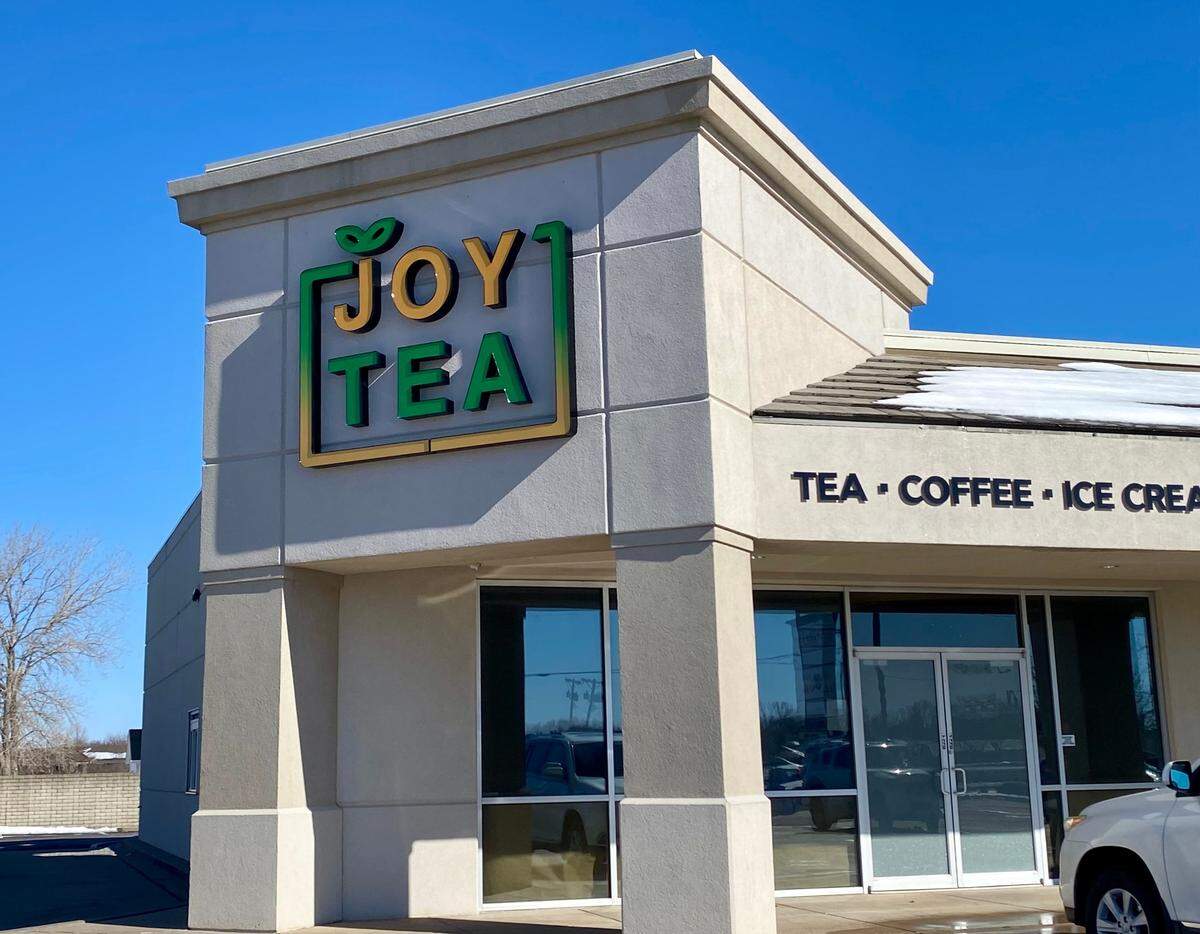 Joy Tea is now open at 11414 E. Central.
