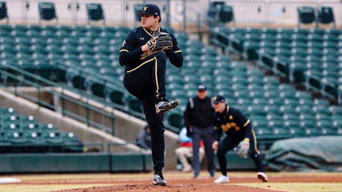 Wichita State freshman pitcher Payton Tolle has been a bright spot early in the season for the Shockers. He picked up his first career win this weekend in a 5-2 victory over Pepperdine in Texas.