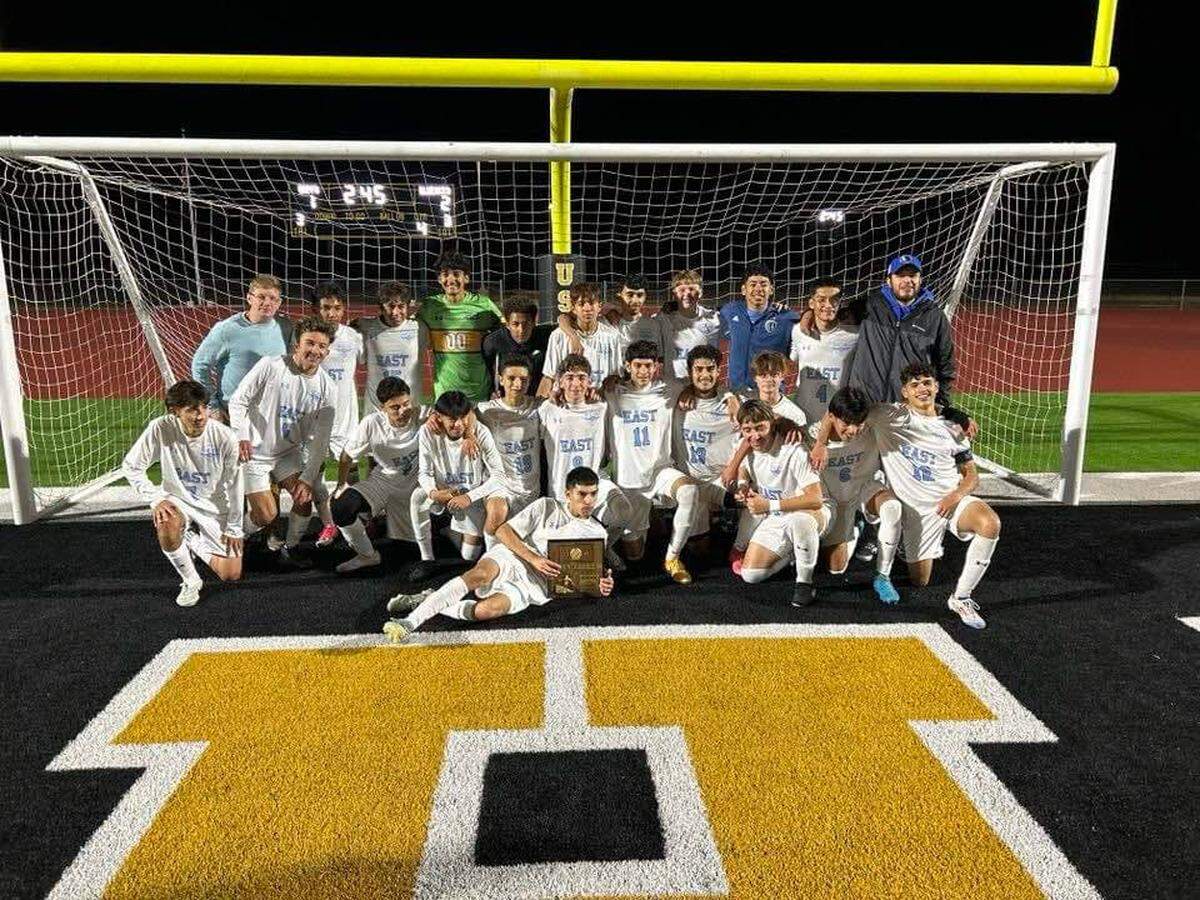 The Wichita East boys soccer team pulled off a massive upset in a 2-1 double-overtime victory over previously-unbeaten Southeast in a Class 6A regional championship game on Thursday.