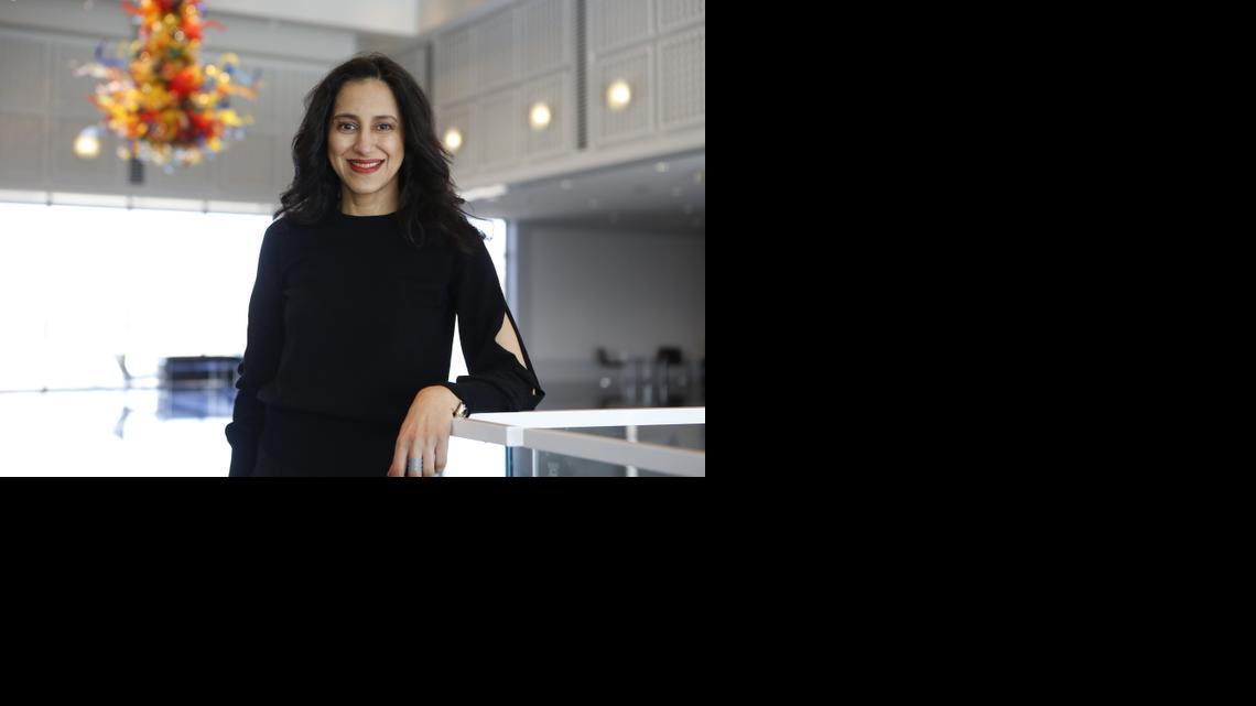 Wichita Art Museum volunteer Sangeeta Khicha just chaired the WAM Contemporaries Color Party on Feb. 8 called “Midnight.” (March 6, 2014)

