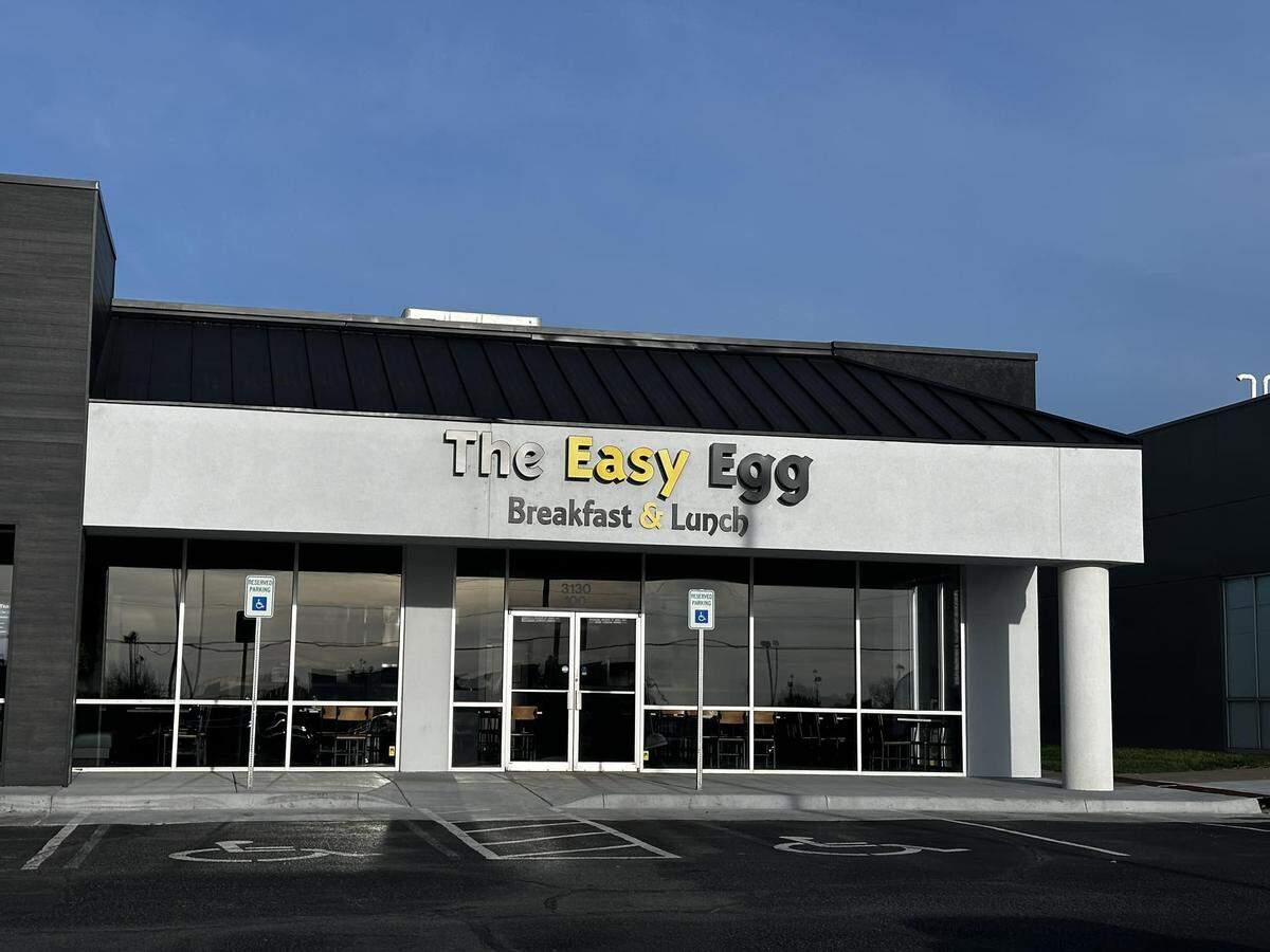 The Easy Egg owner Eduardo Gonzalez opened his restaurant at 3130 N. Rock Road last spring.