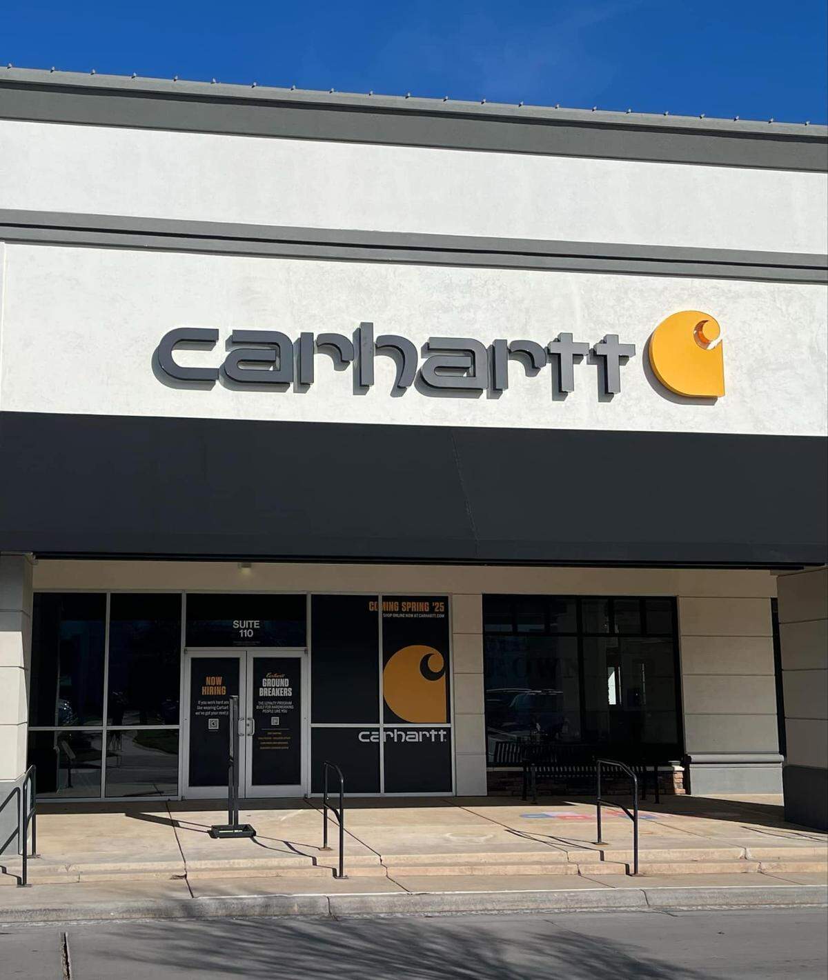 The international workwear and outdoor apparel store Carhartt opens Thursday at Bradley Fair. This makes the chain’s 55th stand-alone store.