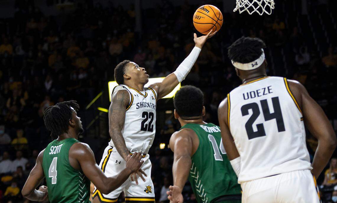 Wichita State’s Qua Grant could see a larger role in the Shockers’ game against Prairie View A&M on Wednesday.