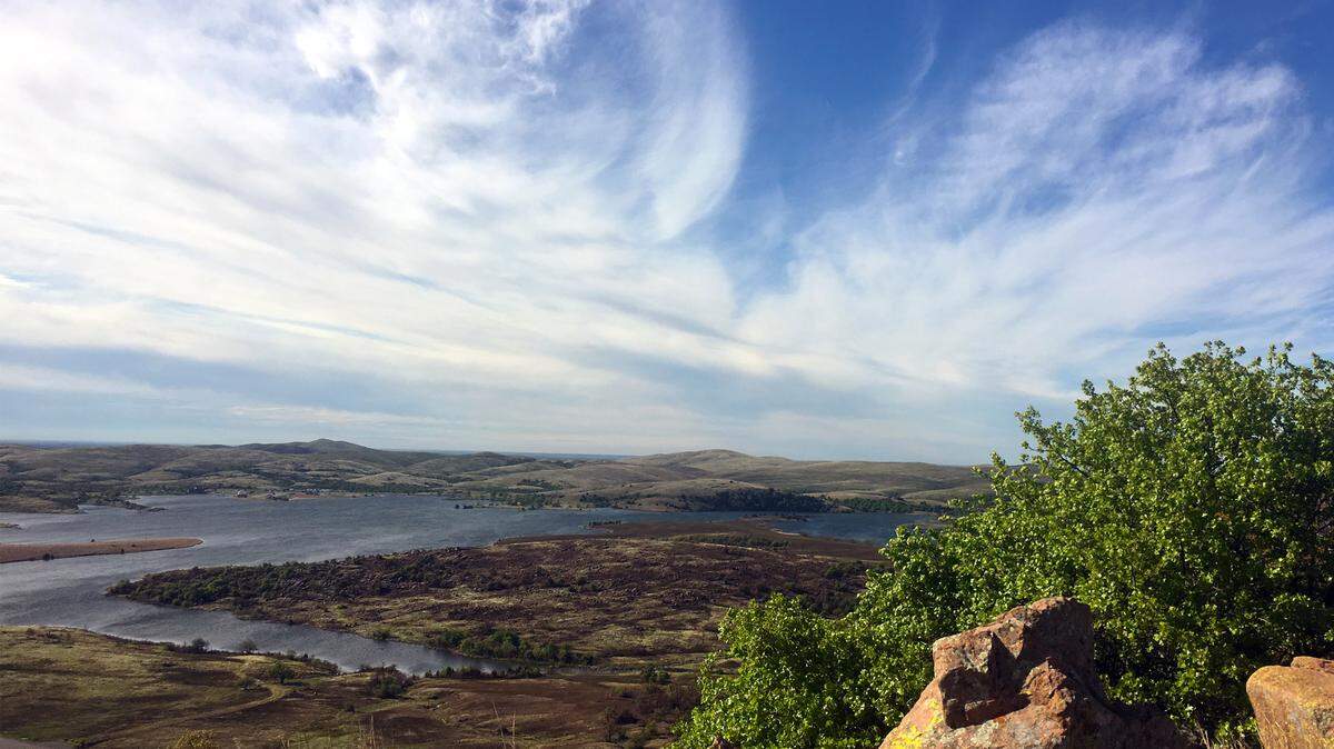The 59,000-acre Wichita Mountains Wildlife Refuge in southwestern Oklahoma is less than a four-hour drive from Wichita.