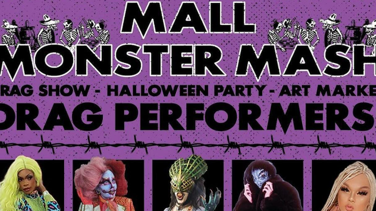 Flyer for Wichita Mall Monster Mash event (screen shot).