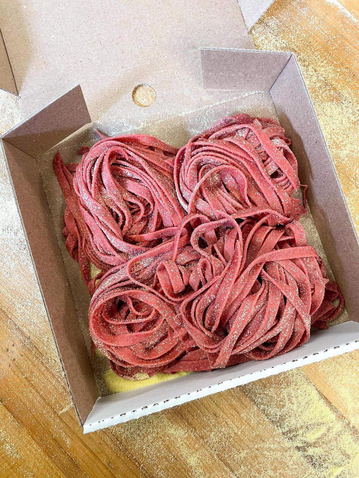 Viola’s Pantry also offers colorful homemade pasta.