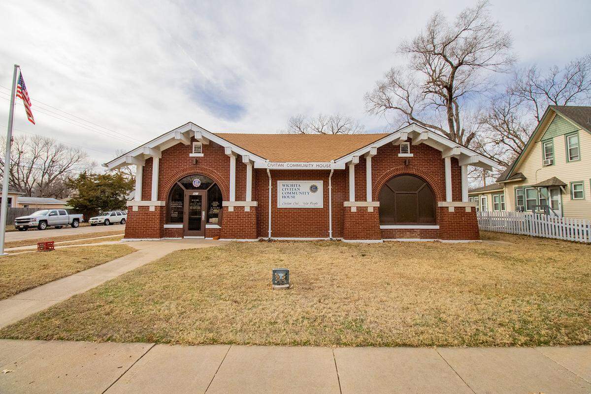 McCurdy Real Estate & Auction is auctioning this one-time Riverside firehouse, now home to the Civitan Club of Wichita, and proceeds will go to charity.&nbsp;