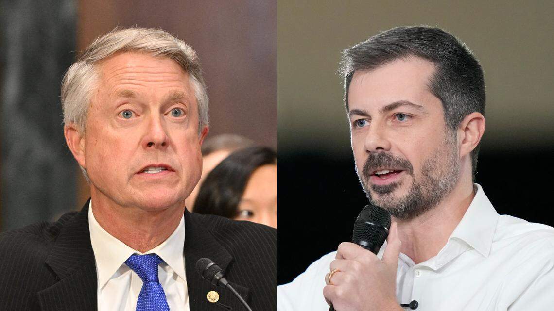 Where do our current Kansas senator and the former U.S. transportation secretary stand on Iran war and higher gas prices?