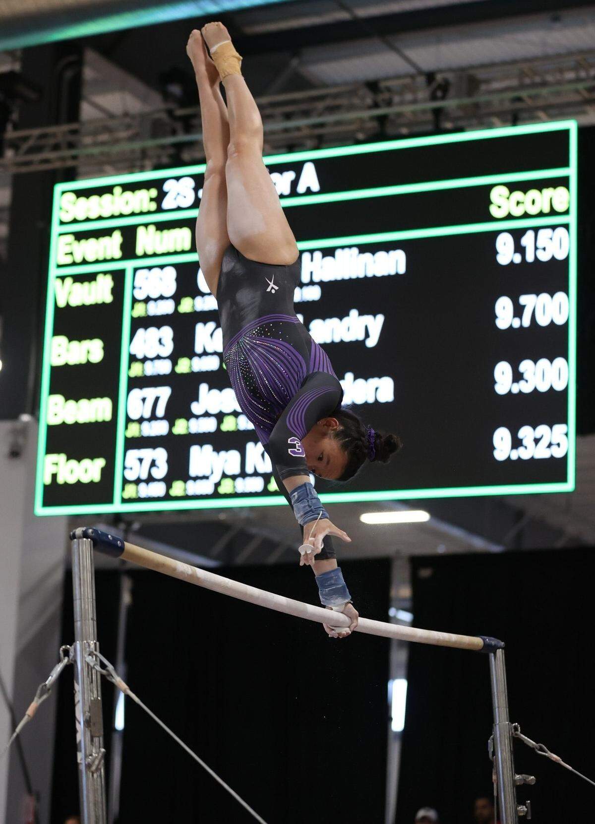 Augusta gymnast Keira Wells is a three-time Level 10 national champion in the vault.