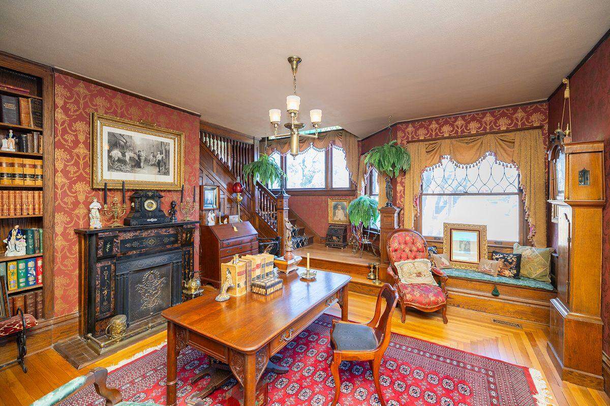 A look inside the historical Martha A. Kiefer House.