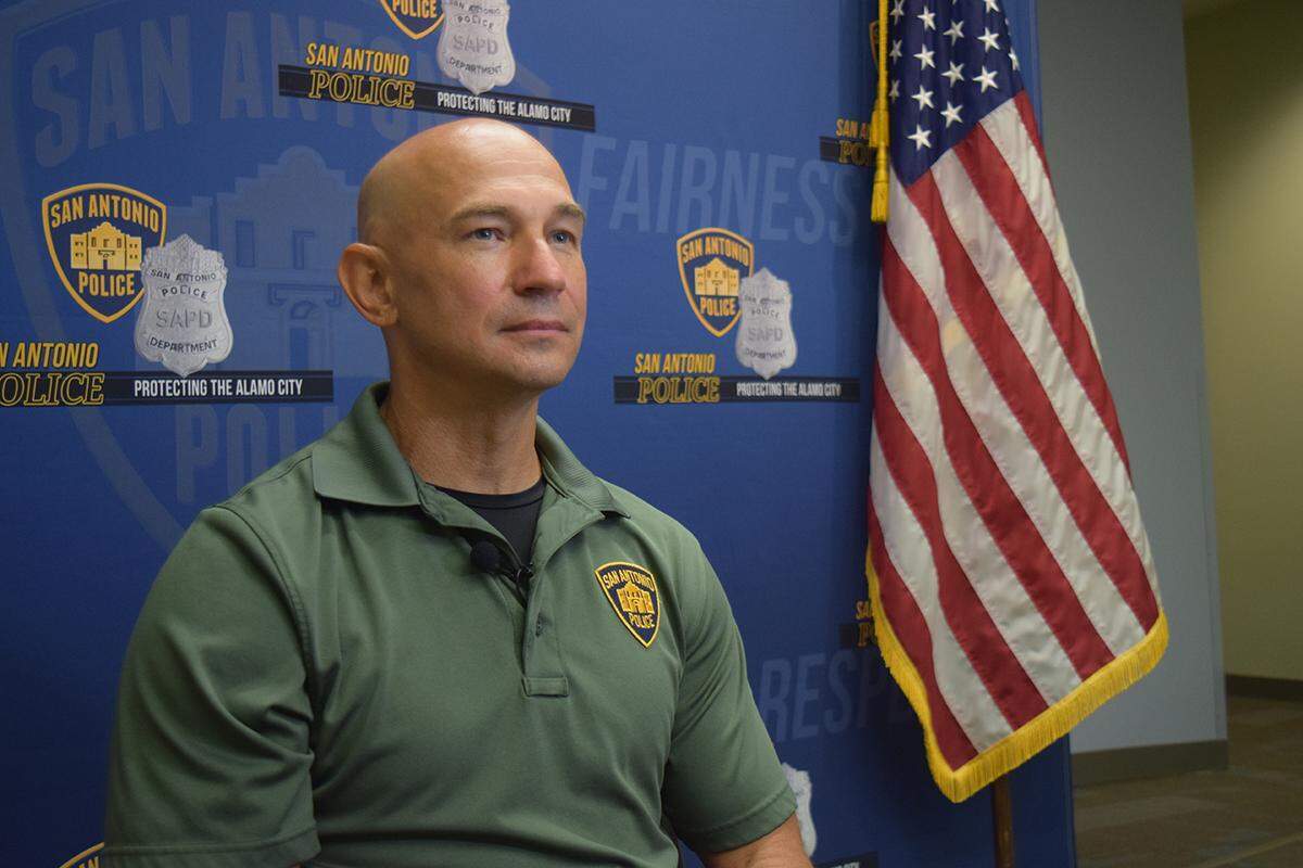 Officer Joe Farris of the San Antonio Police Department’s HOPE Team says relationships have made a big difference in being able to serve the homeless community.