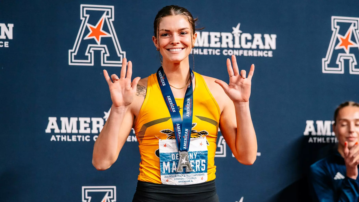 After earning her sixth All-American accolade, Destiny Masters cemented her status as one of the all-time greats in the Wichita State track and field program.