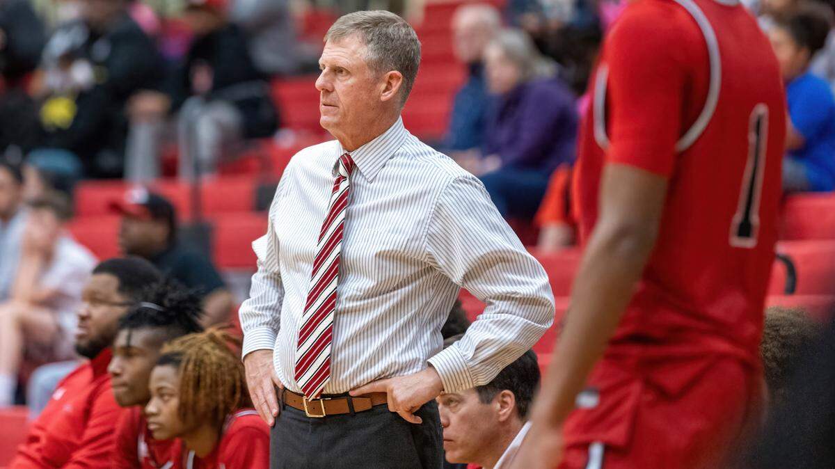 Wichita Heights boys basketball coach Joe Auer celebrated his 700th total win as a high school coach at Heights earlier this week.