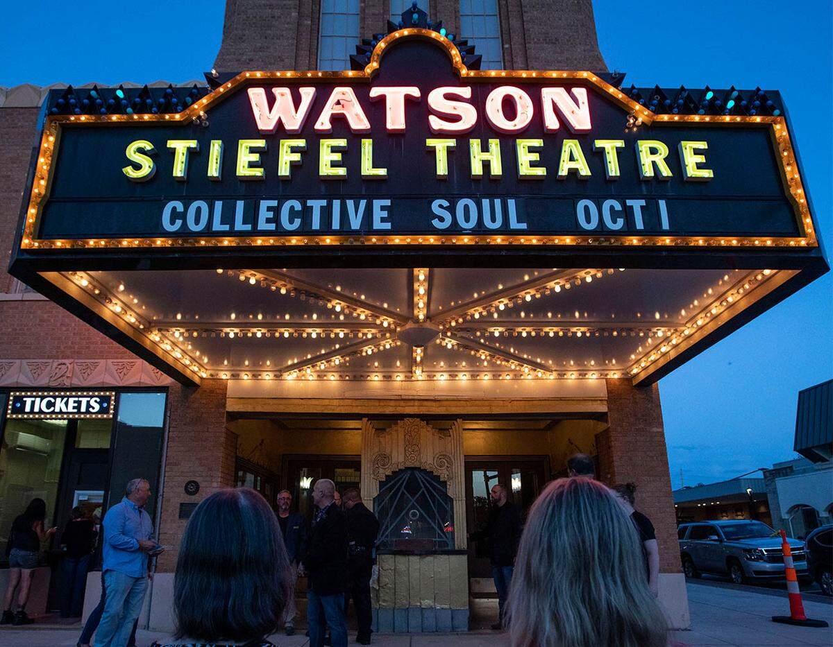 The Stiefel is a completely restored Fox-Watson Theatre with 1,280 seats.